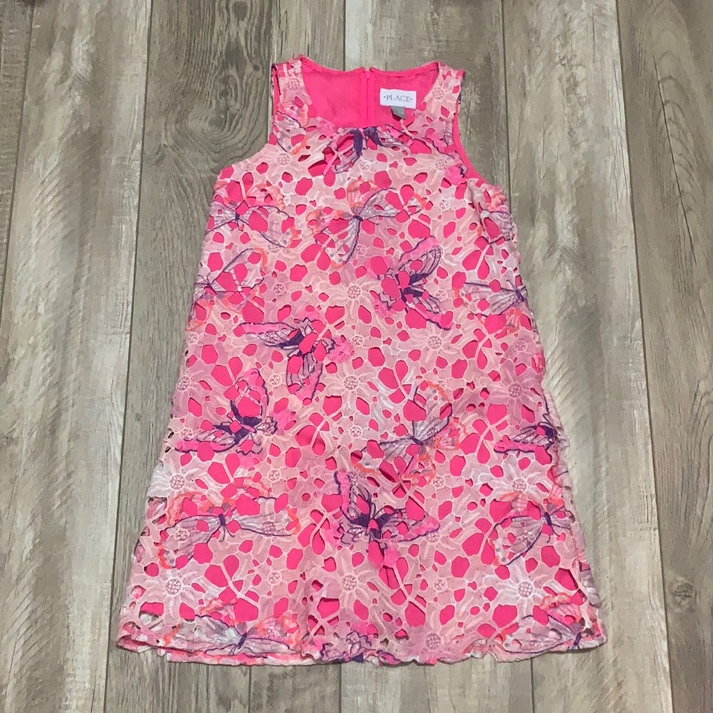 Children’s Place Pink Linen dress